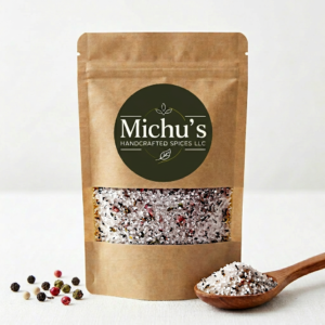 Four Pepper Finishing Salt